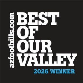 Arizona Foothills Magazine - Best of Our Valley 2026 Winner