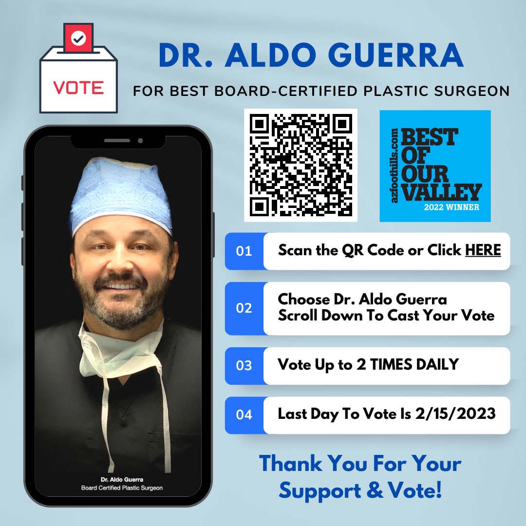 Vote for Dr. Aldo Guerra - AZ Foothills Magazine Best of Valley 2023